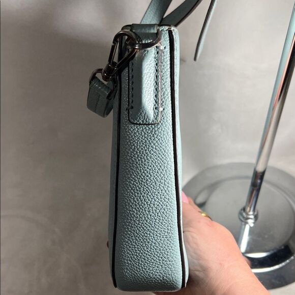 Kate Spade Leather Margaux Med Convertible Crossbody - Hazy Blue - Picture 5 of 14